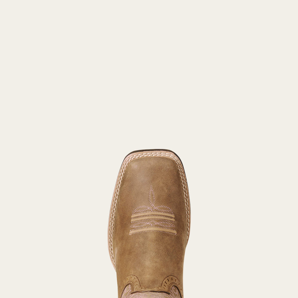 Ariat Round Up Remuda Wide Square Toe Western Boot Women
