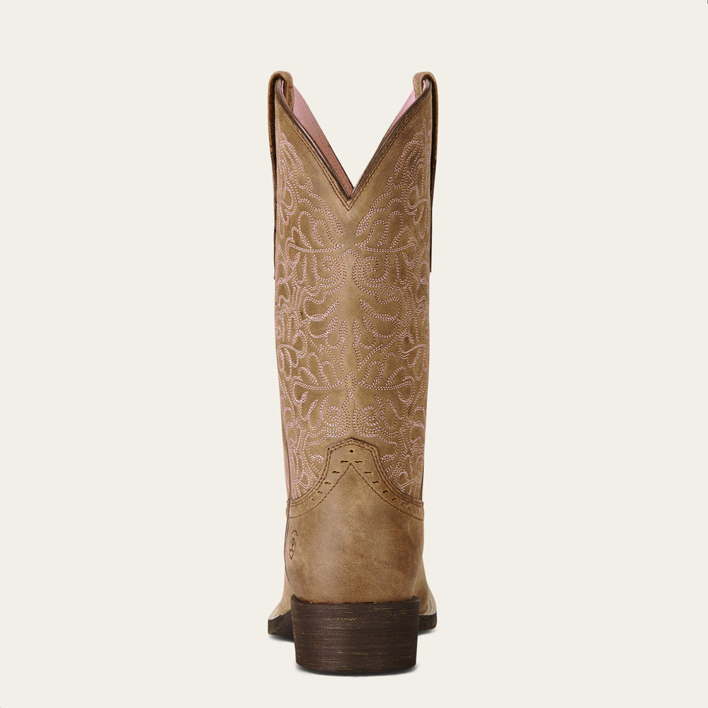 Ariat Round Up Remuda Wide Square Toe Western Boot Women