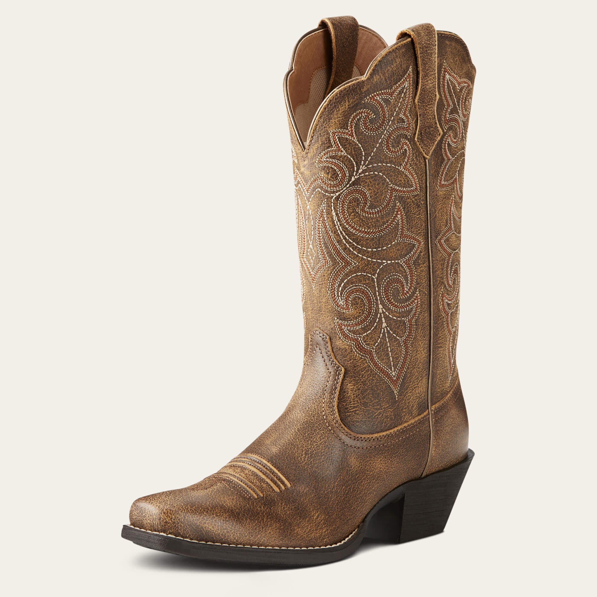 Ariat Round Up Square Toe Western Boot Women|Trends