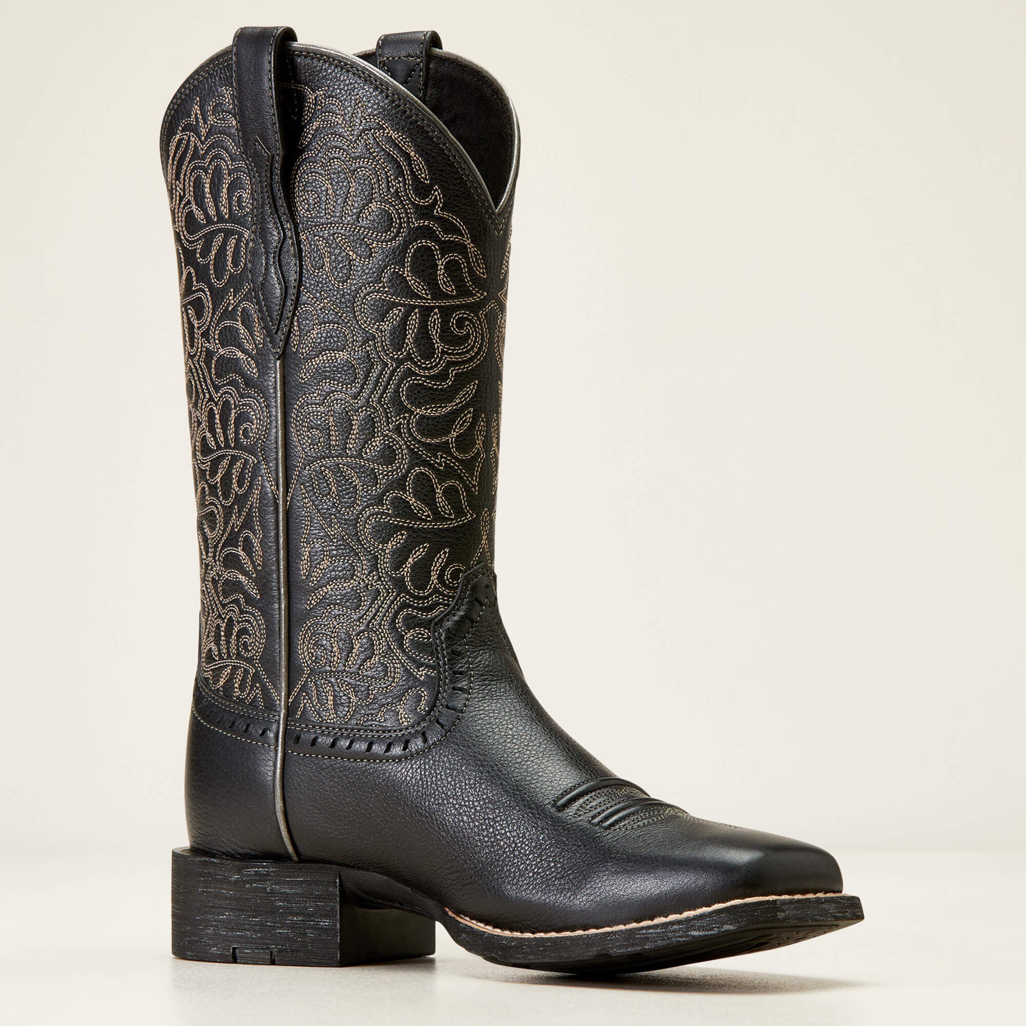Ariat Round Up Remuda Wide Square Toe Western Boot Women