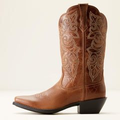 Ariat Round Up Square Toe Western Boot Women|Trends