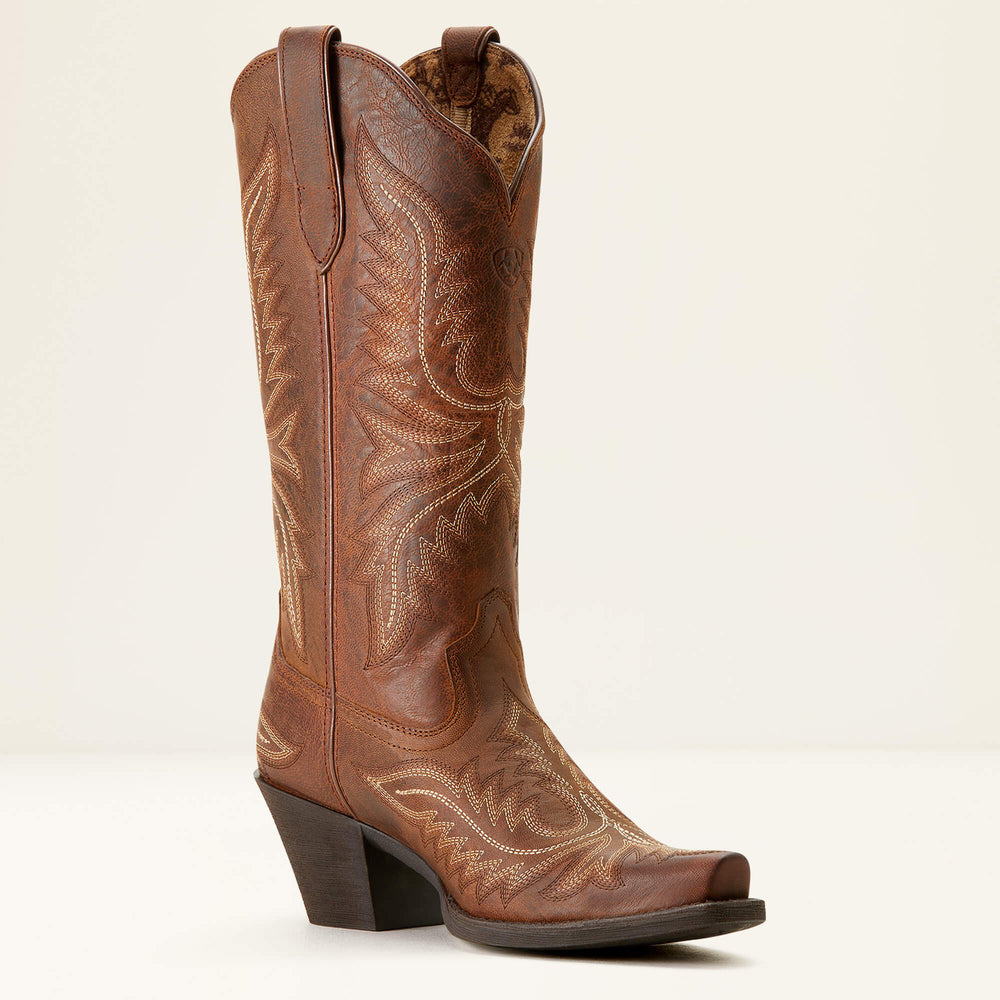 Ariat Round Up Collins D Toe Western Boot Women|Trends