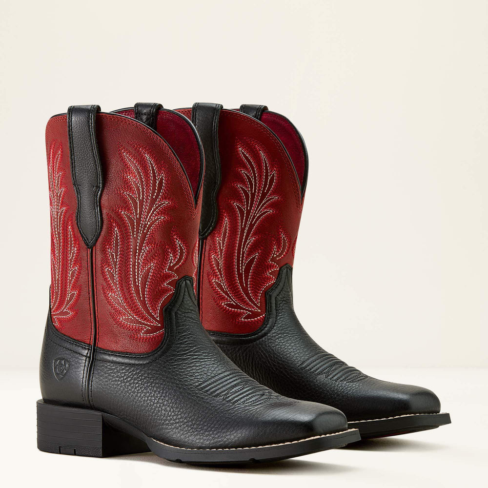 Ariat Round Up Filly Wide Square Toe Western Boot Women