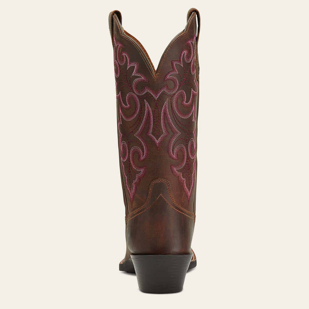 Ariat Round Up Square Toe Western Boot Women|Trends
