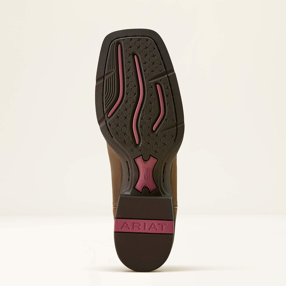 Ariat Round Up StretchFit Wide Square Toe Western Boot Women|Trends