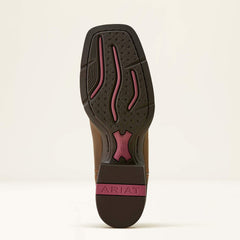 Ariat Round Up StretchFit Wide Square Toe Western Boot Women|Trends