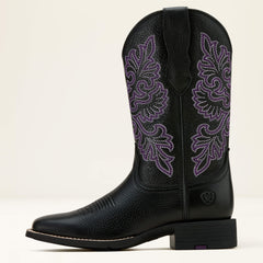 Ariat Round Up StretchFit Wide Square Toe Western Boot Women