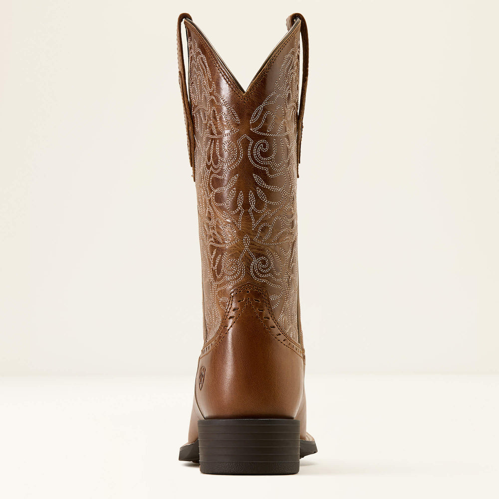 Ariat Round Up Remuda Wide Square Toe Western Boot Women|Trends