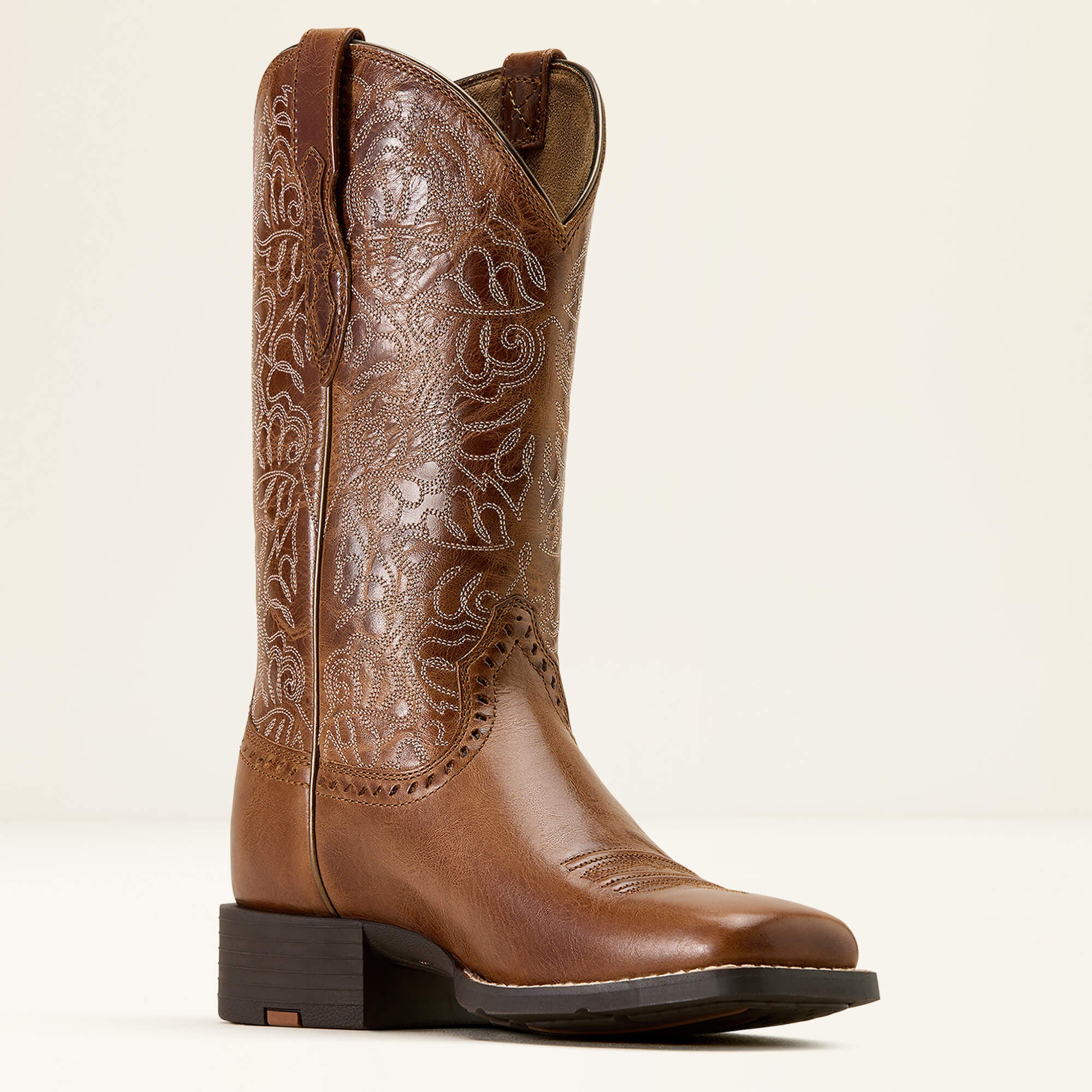 Ariat Round Up Remuda Wide Square Toe Western Boot Women|Trends