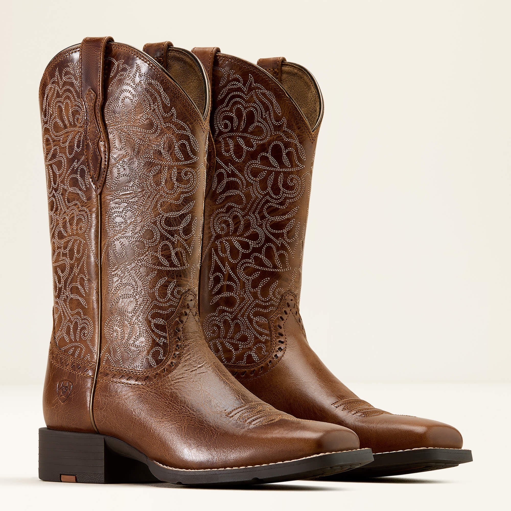 Ariat Round Up Remuda Wide Square Toe Western Boot Women|Trends