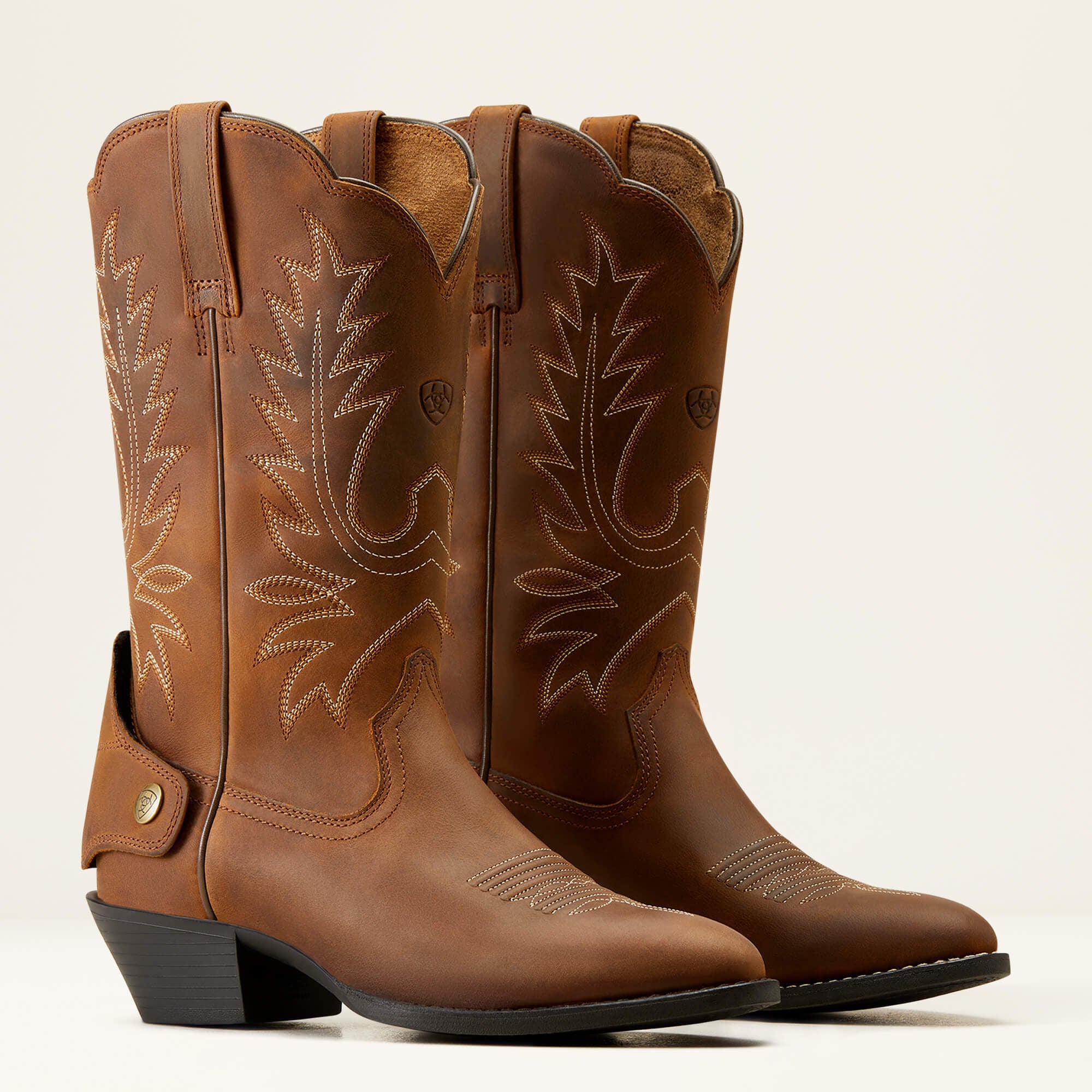 Ariat Heritage R Toe EZ Zip Western Boot Women|Trends
