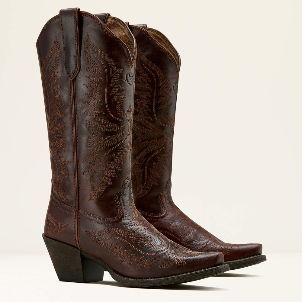 Ariat Round Up Collins D Toe Western Boot Women|Trends