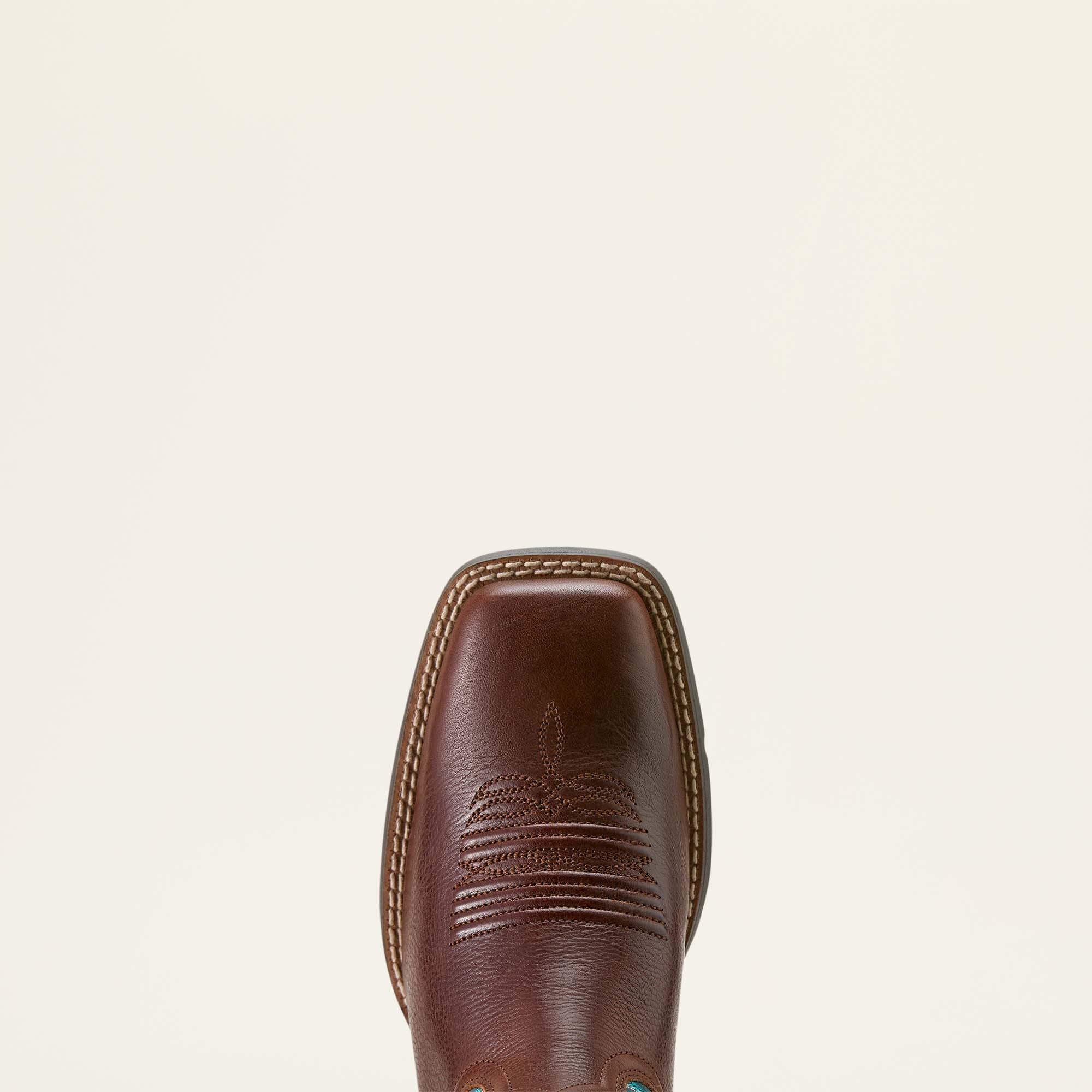 Ariat Round Up Filly Wide Square Toe Western Boot Women