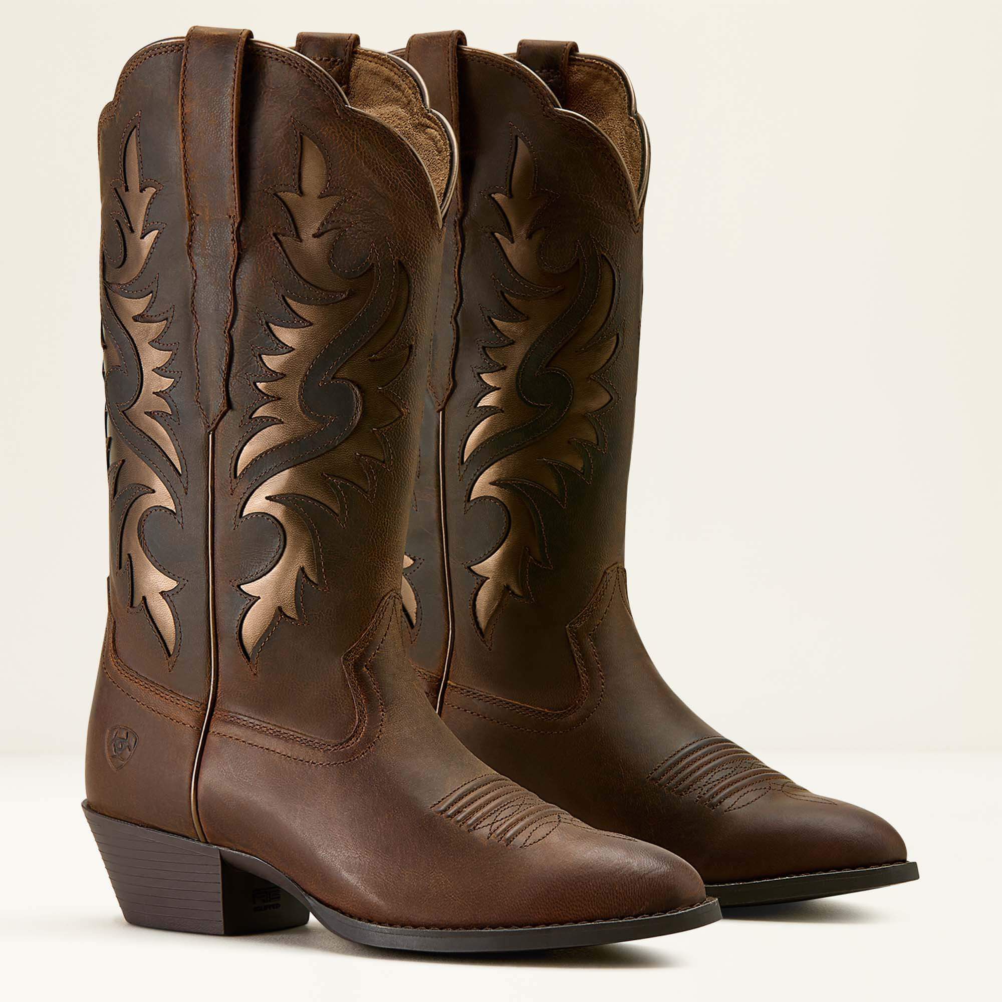 Ariat Heritage Retro R Toe Western Boot Women|Trends