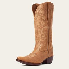 Ariat Heritage X Toe Elastic Wide Calf Western Boot Women|Trends