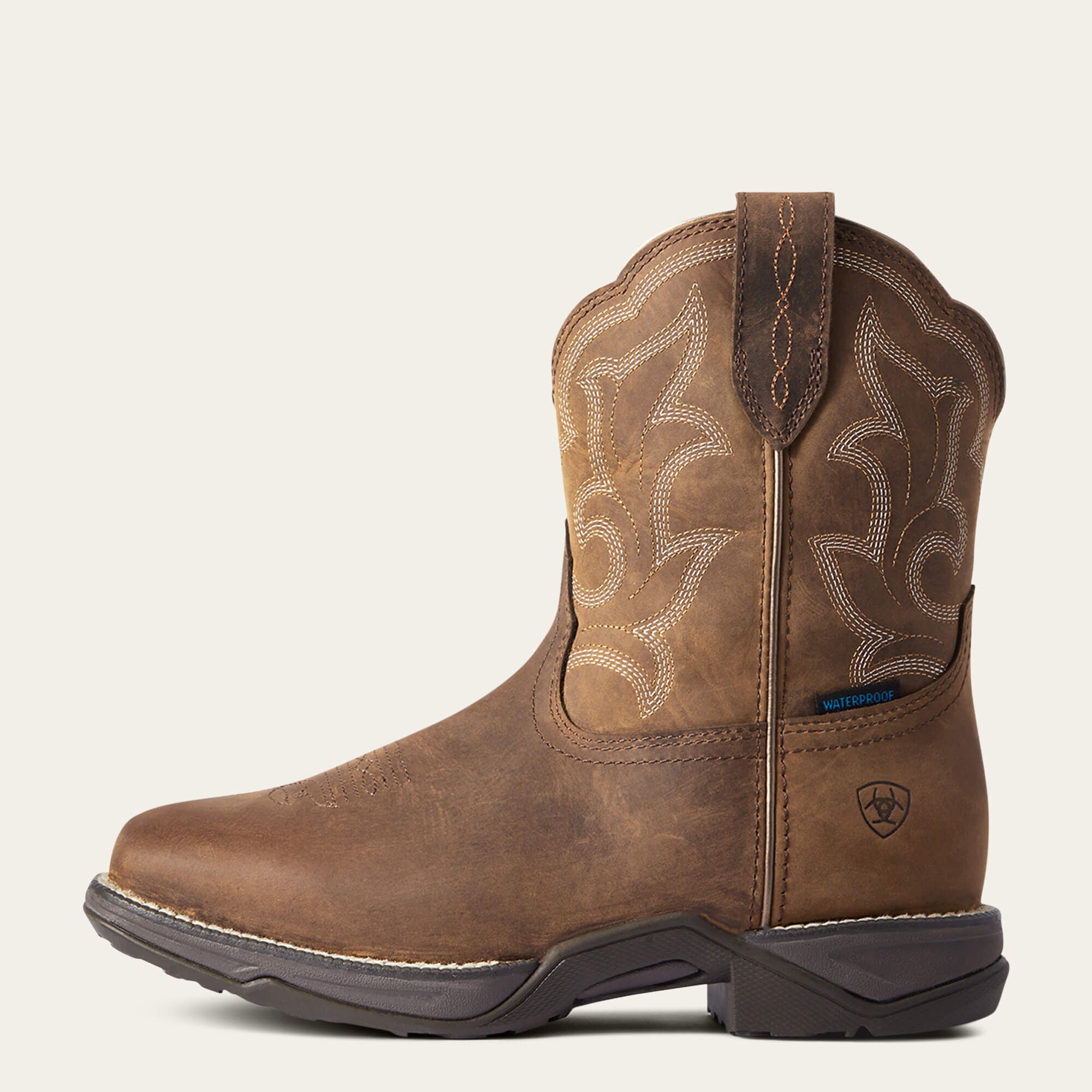 Ariat Anthem Shortie II Waterproof Square Toe Western Boot Women