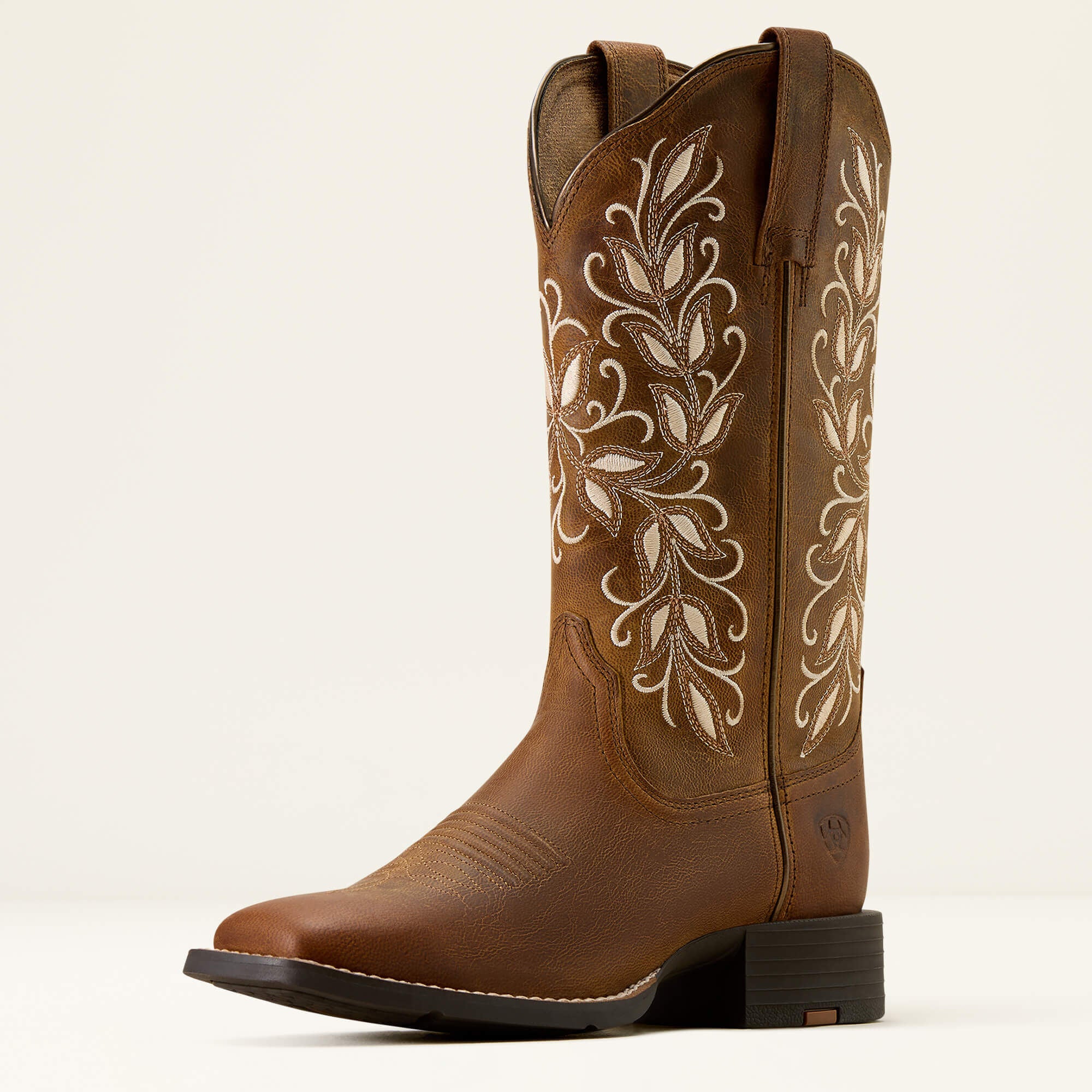 Ariat Round Up Holly Wide Square Toe Western Boot Women