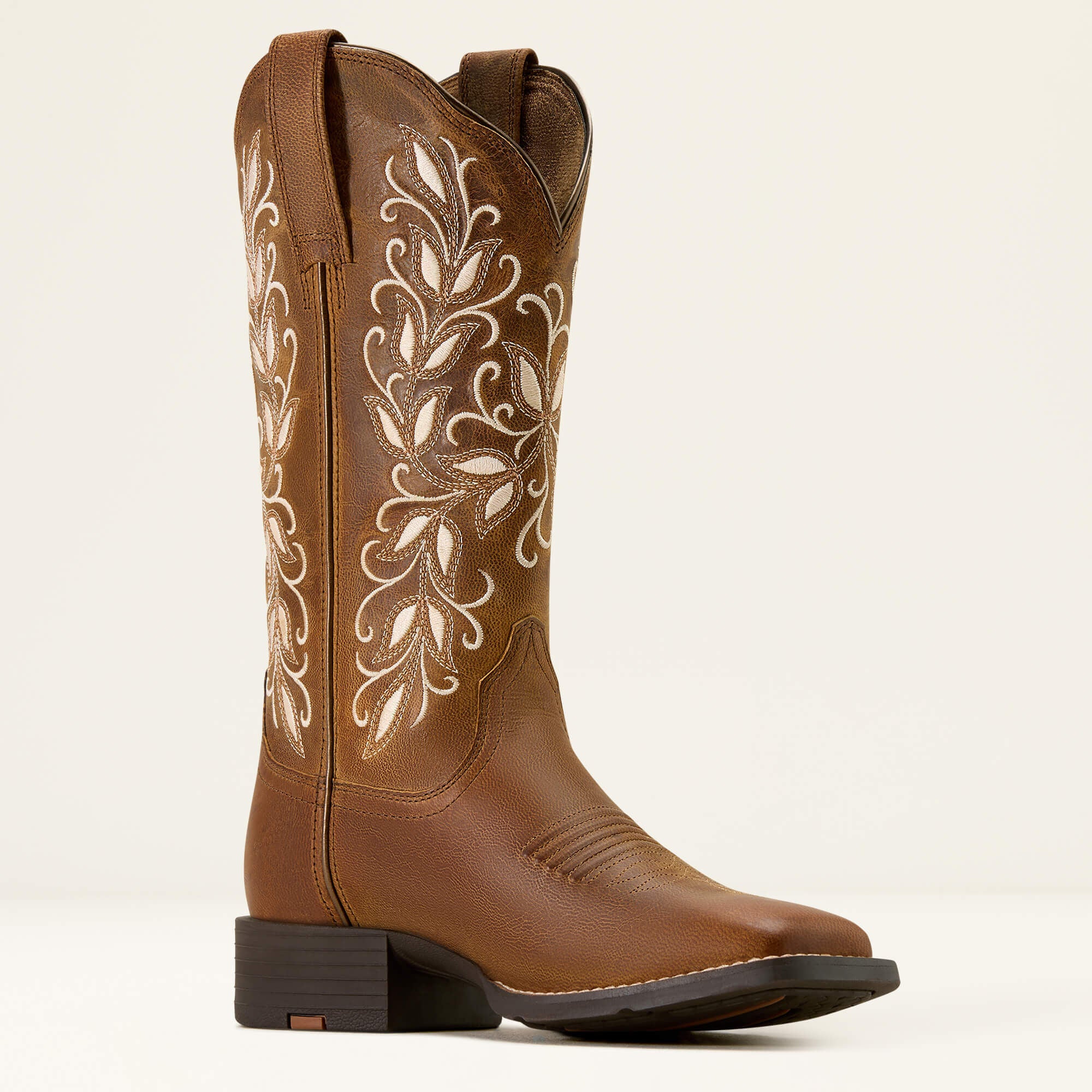 Ariat Round Up Holly Wide Square Toe Western Boot Women