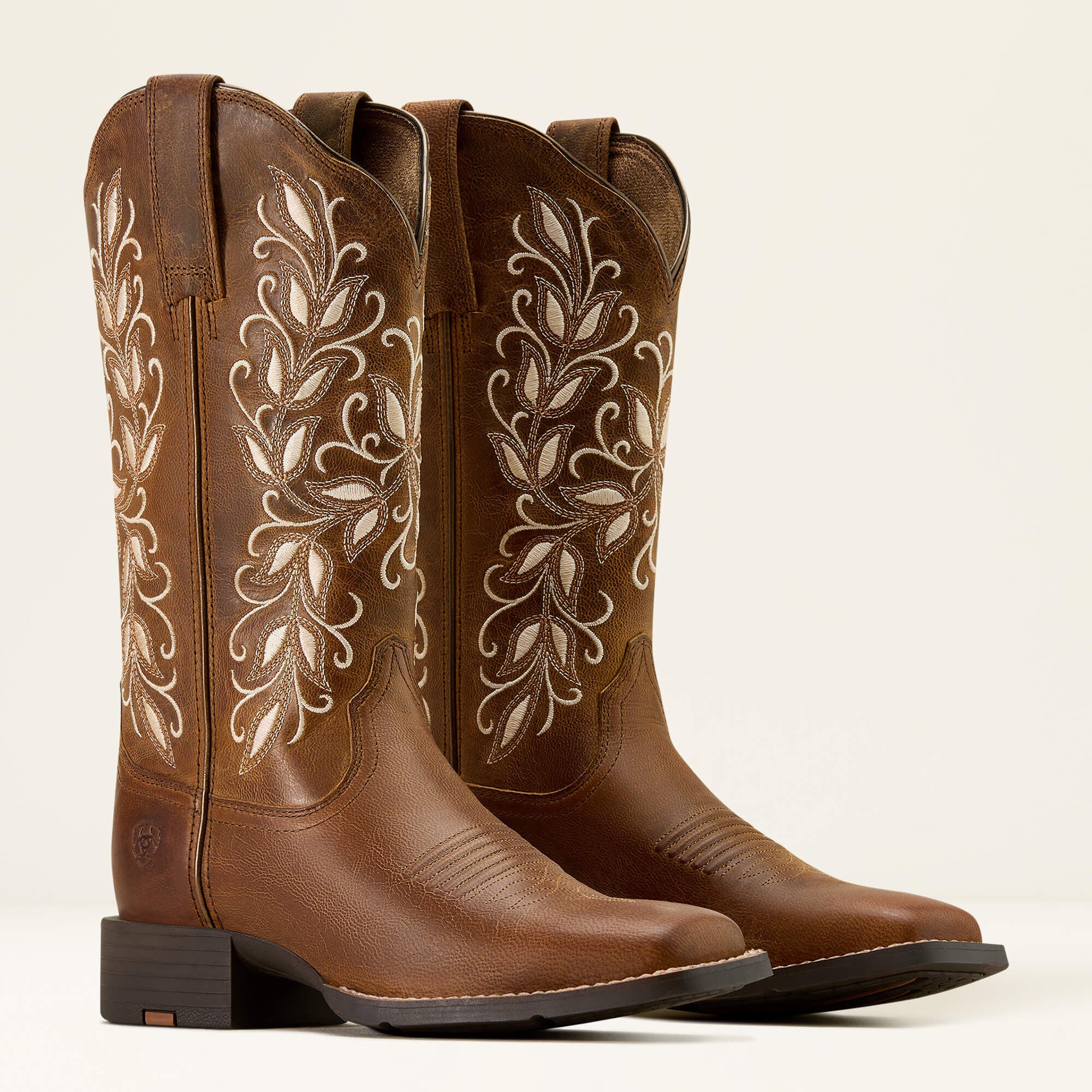 Ariat Round Up Holly Wide Square Toe Western Boot Women