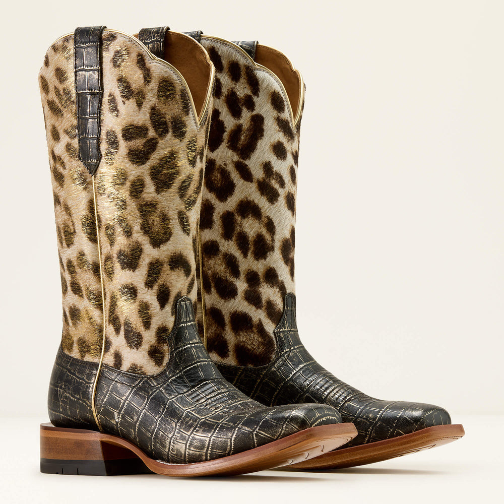 Ariat Frontier Farrah Wide Square Toe Western Boot Women|Trends