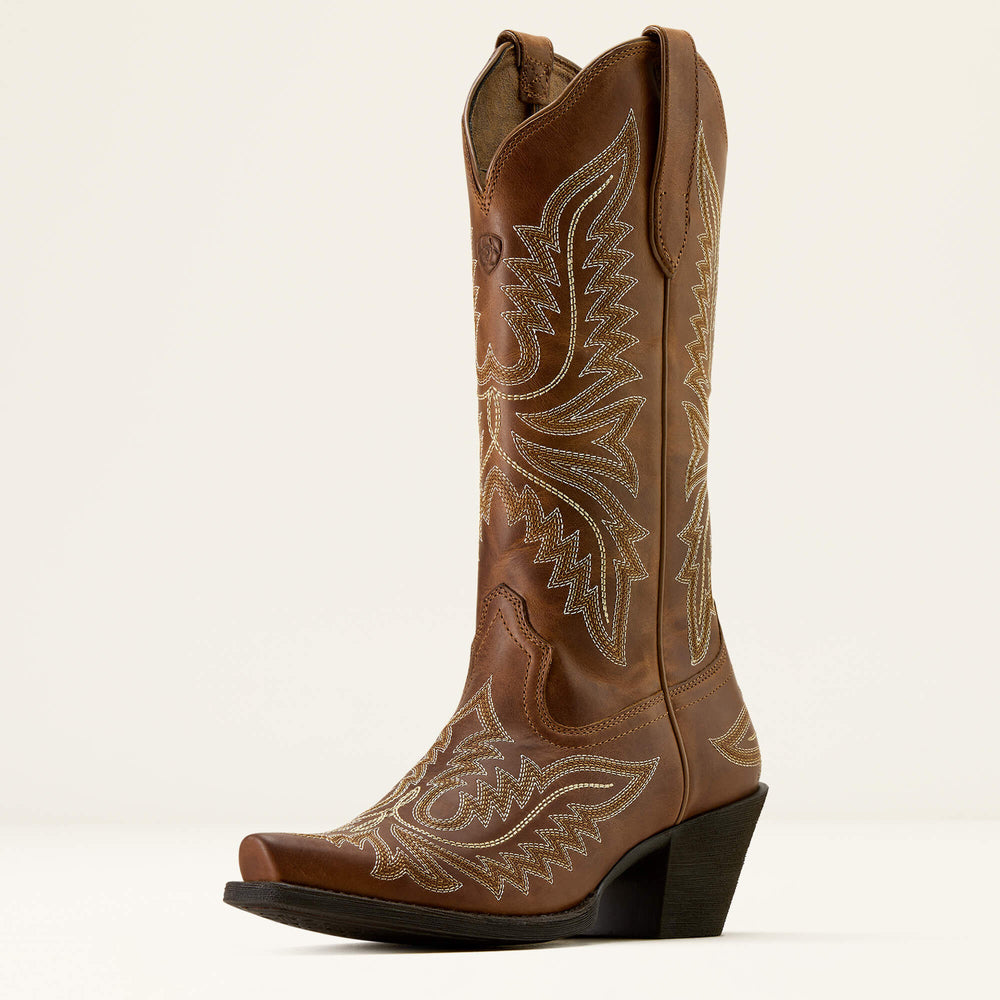 Ariat Round Up Collins D Toe Western Boot Women|Trends