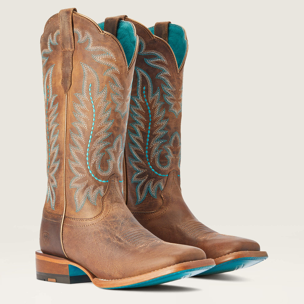 Ariat Frontier Tilly Wide Square Toe Western Boot Women