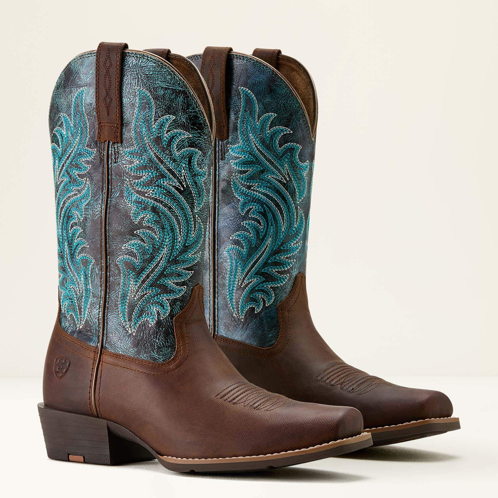 Ariat Round Up Narrow Cutter Toe Western Boot Women