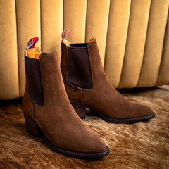 Ariat Bench Made Eleanor Almond Toe Chelsea Boot Women|Trends