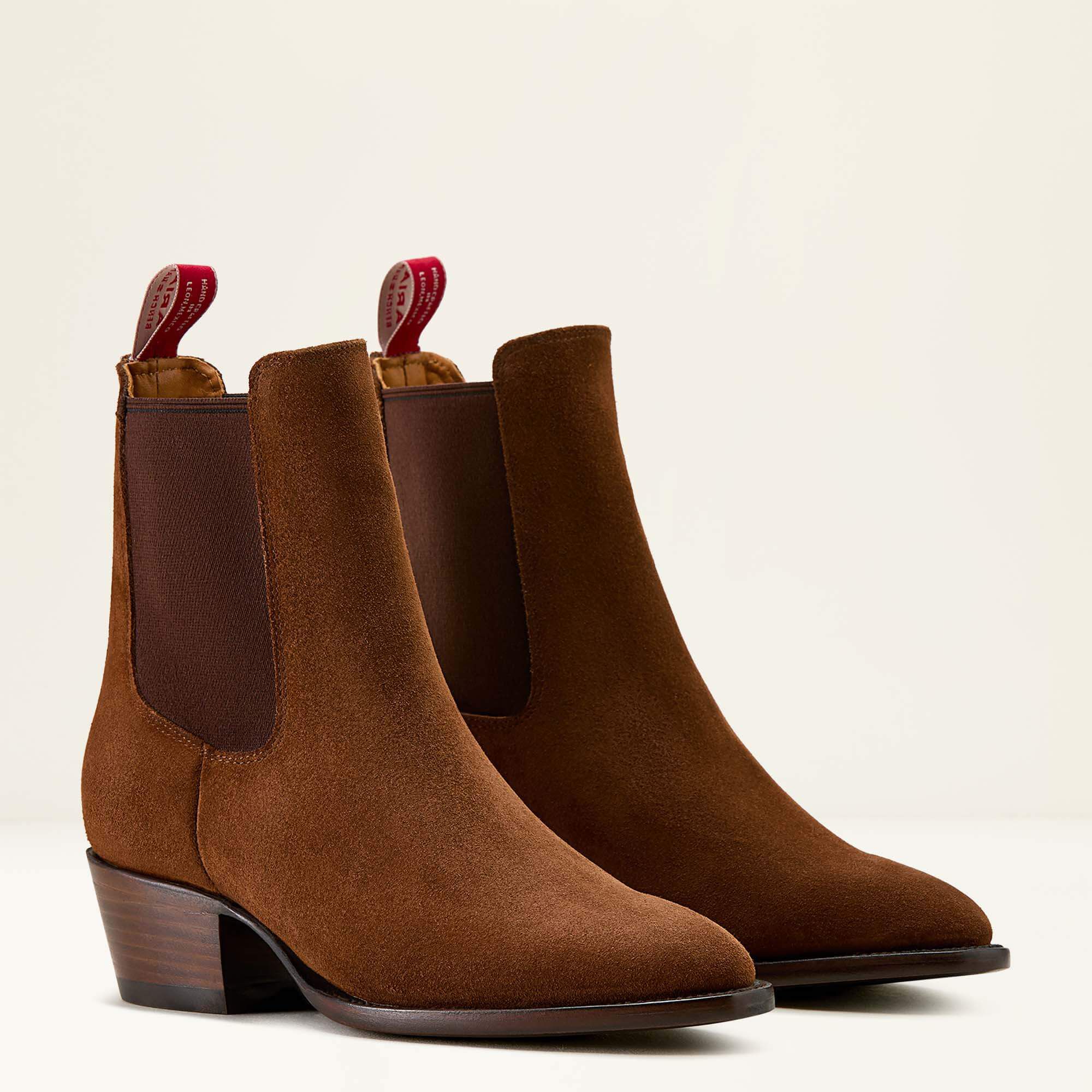 Ariat Bench Made Eleanor Almond Toe Chelsea Boot Women|Trends