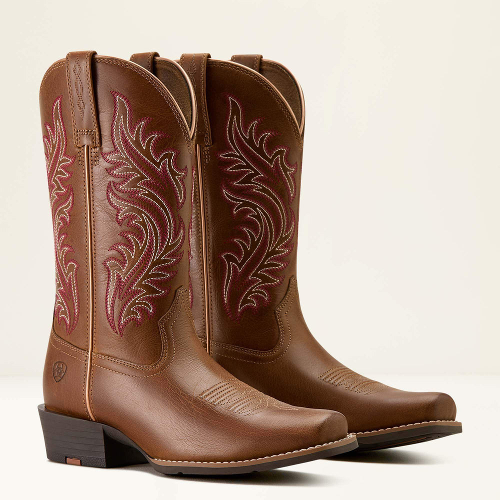 Ariat Round Up Narrow Cutter Toe Western Boot Women|Trends