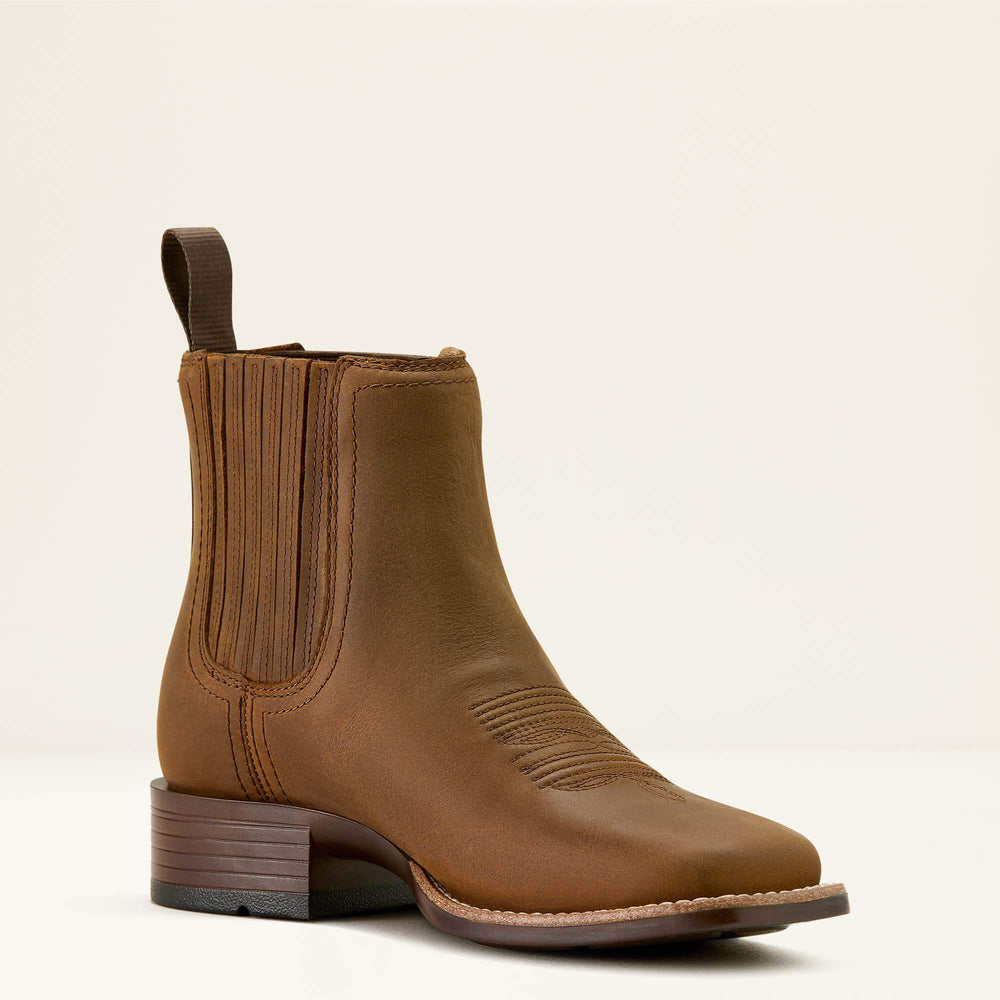 Ariat Booker Chelsea Wide Square Toe Western Boot Women