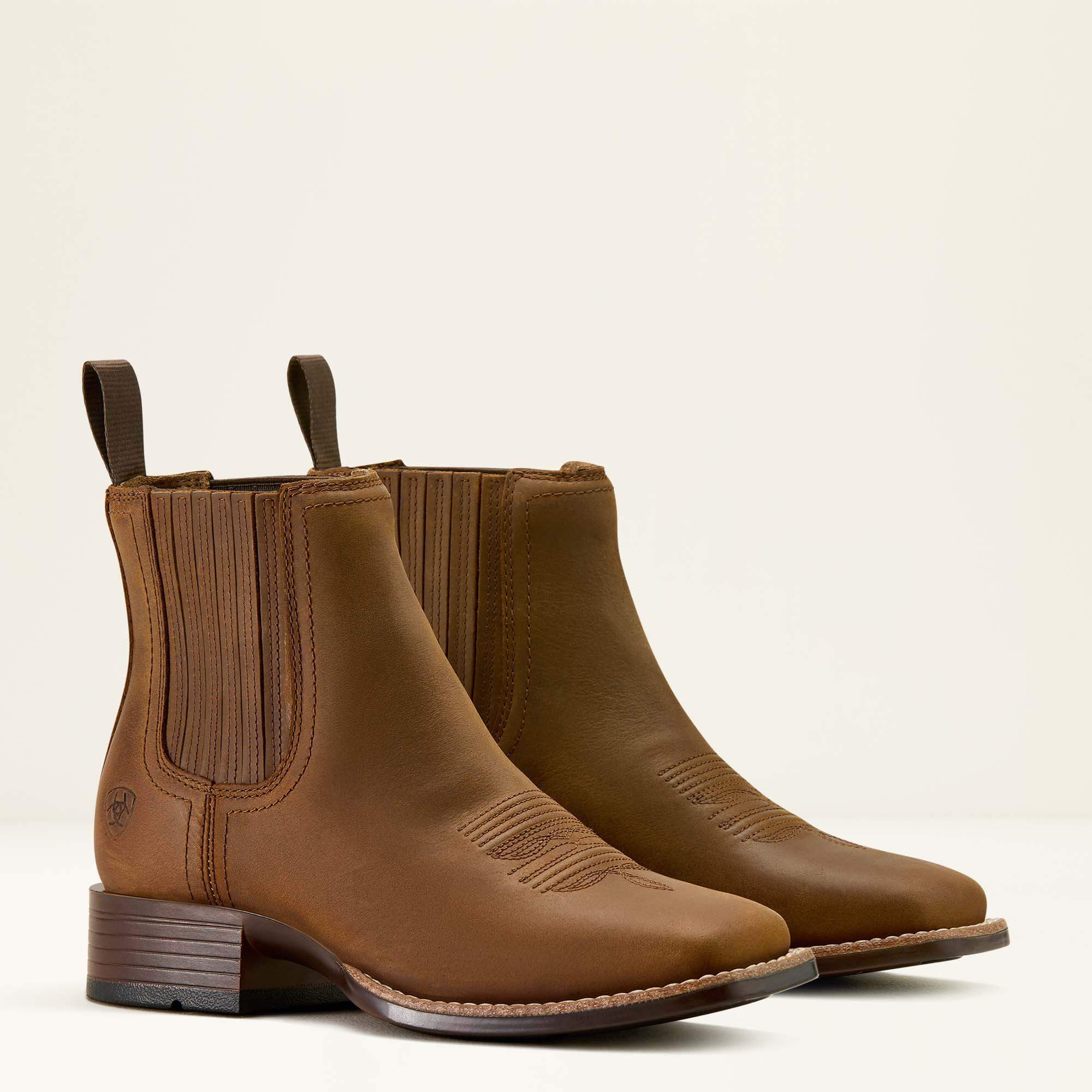 Ariat Booker Chelsea Wide Square Toe Western Boot Women
