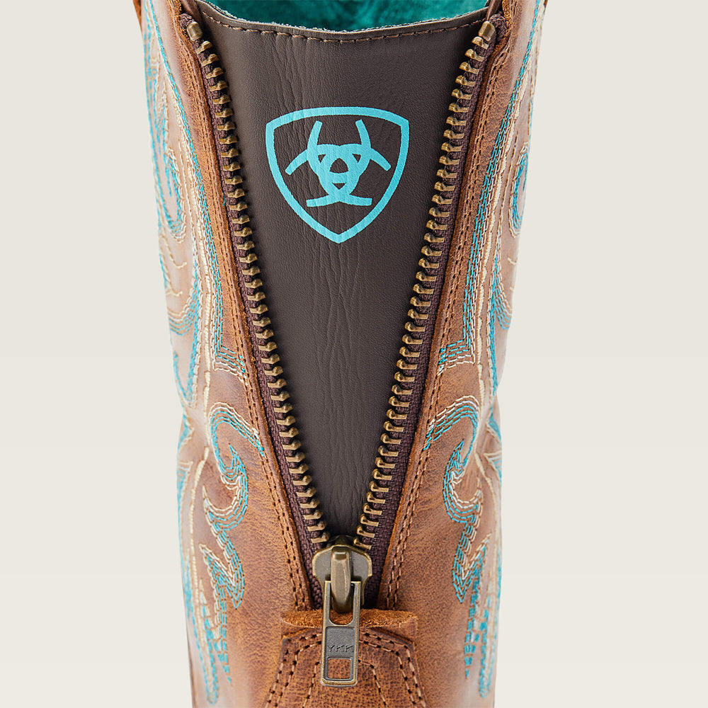Ariat Round Up Back Zip Western Boot Women