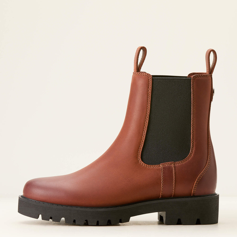 Ariat Wexford Lug Mid Waterproof Chelsea Boot Women|Trends