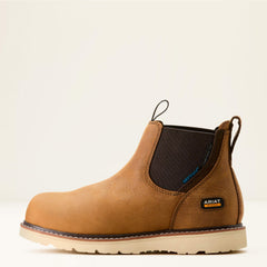 Ariat Rebar Wedge Chelsea Waterproof Composite Toe Work Boot Women