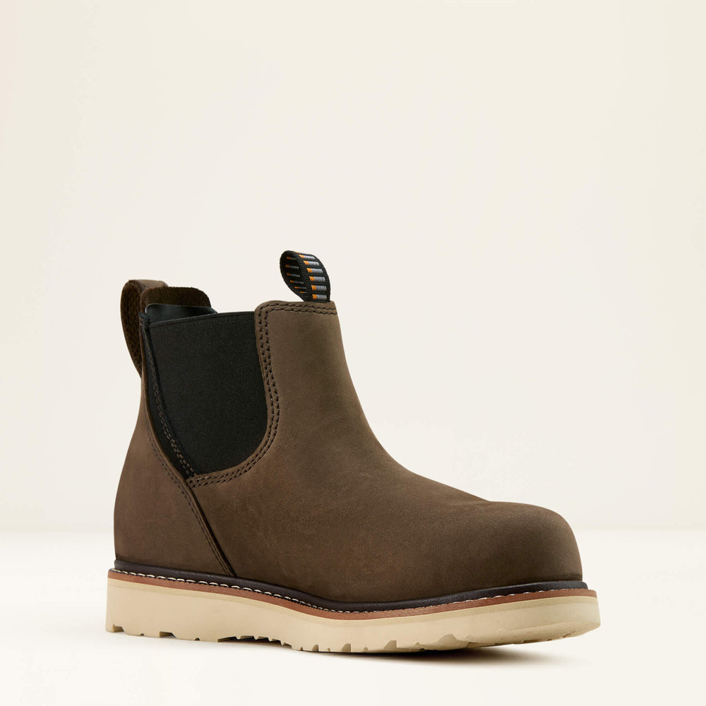Ariat Rebar Wedge Chelsea Waterproof Composite Toe Work Boot Women