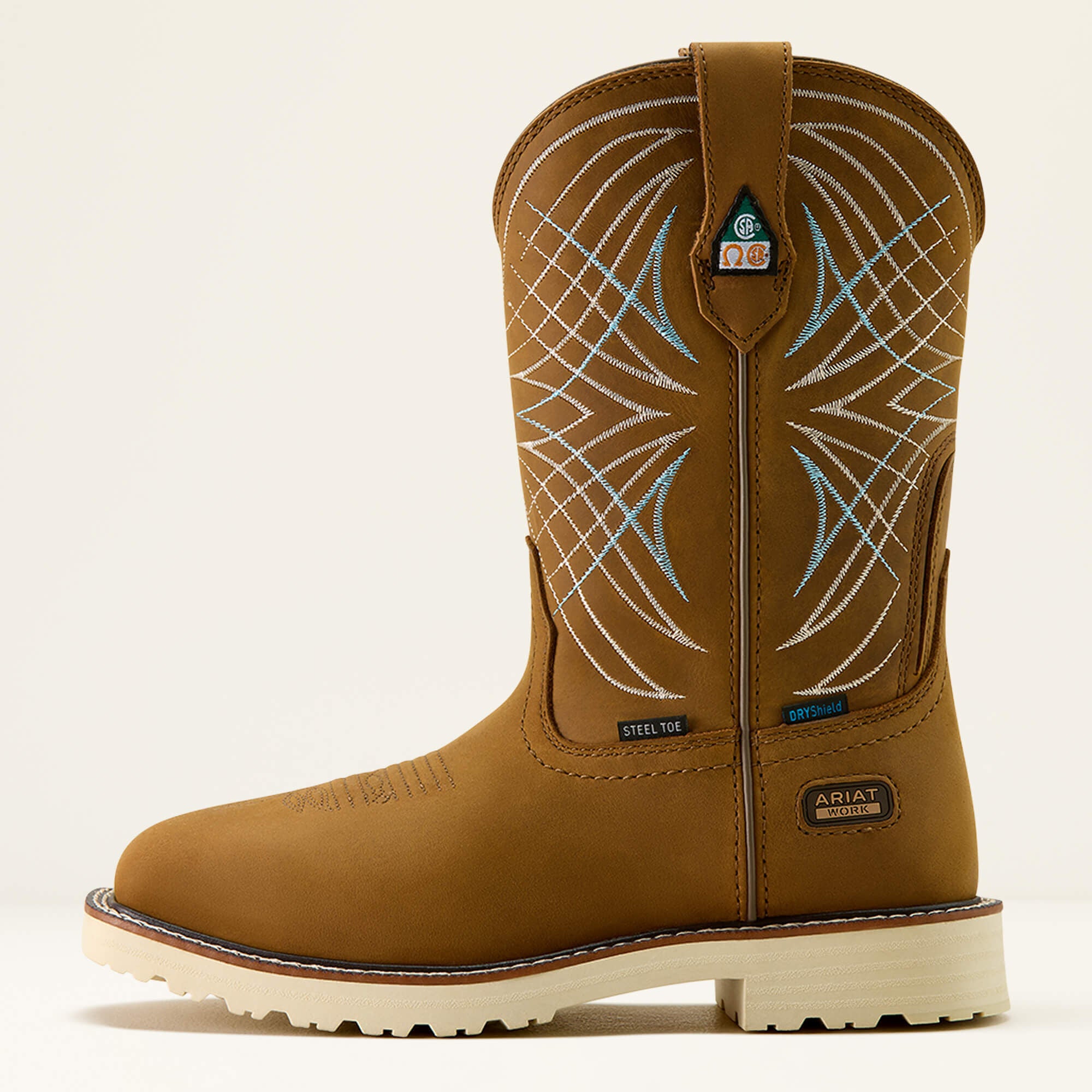 Ariat Activator CSA Waterproof Wide Square Toe Steel Toe Work Boot Women