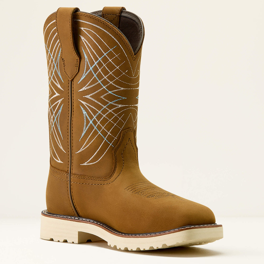 Ariat Activator CSA Waterproof Wide Square Toe Steel Toe Work Boot Women