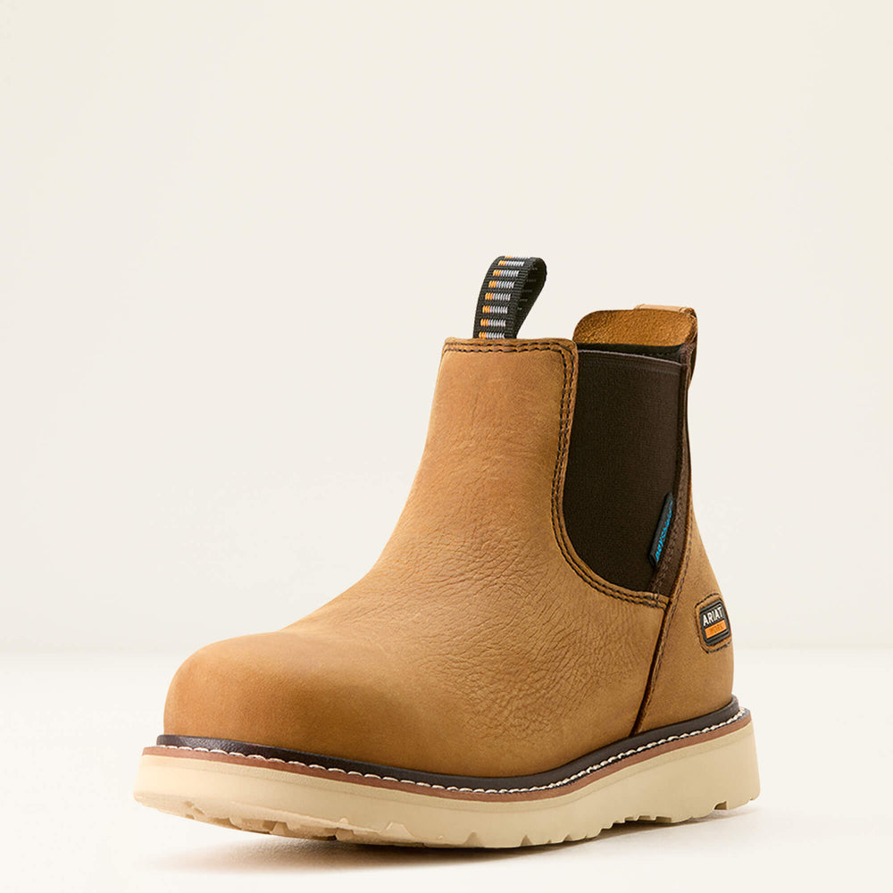 Ariat Rebar Wedge Chelsea Waterproof Work Boot Women