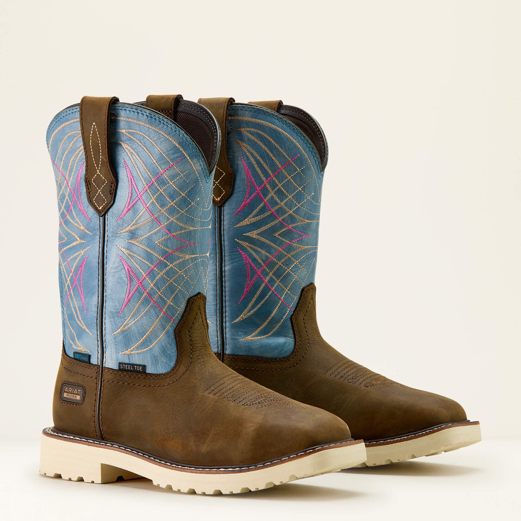 Ariat Activator Waterproof Wide Square Toe Steel Toe Work Boot Women