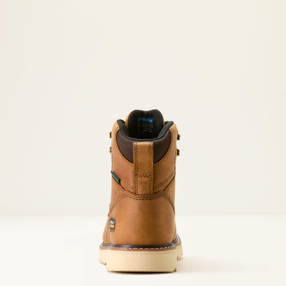 Ariat Rebar Wedge Moc Toe Waterproof Work Boot Women