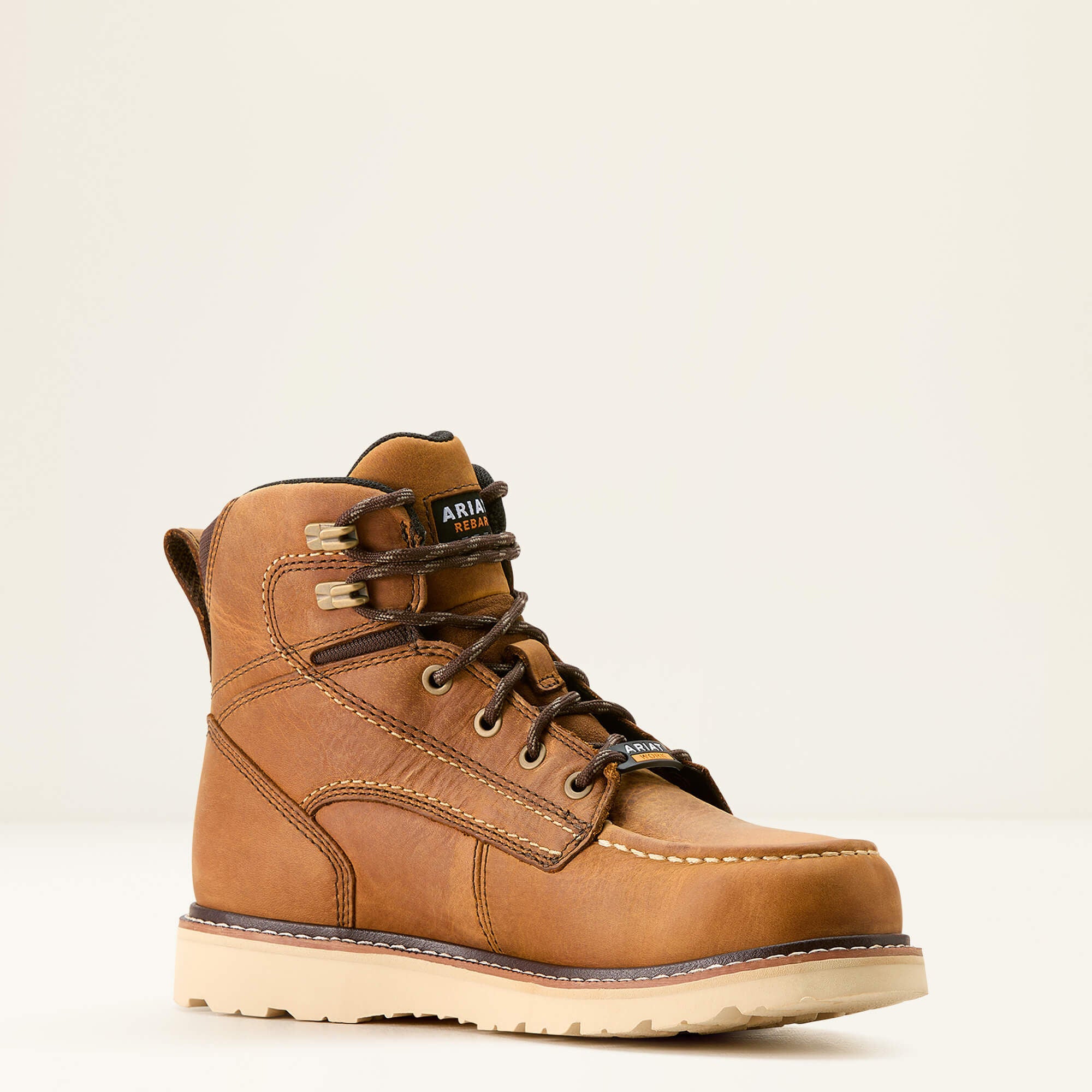 Ariat Rebar Wedge Moc Toe Waterproof Work Boot Women