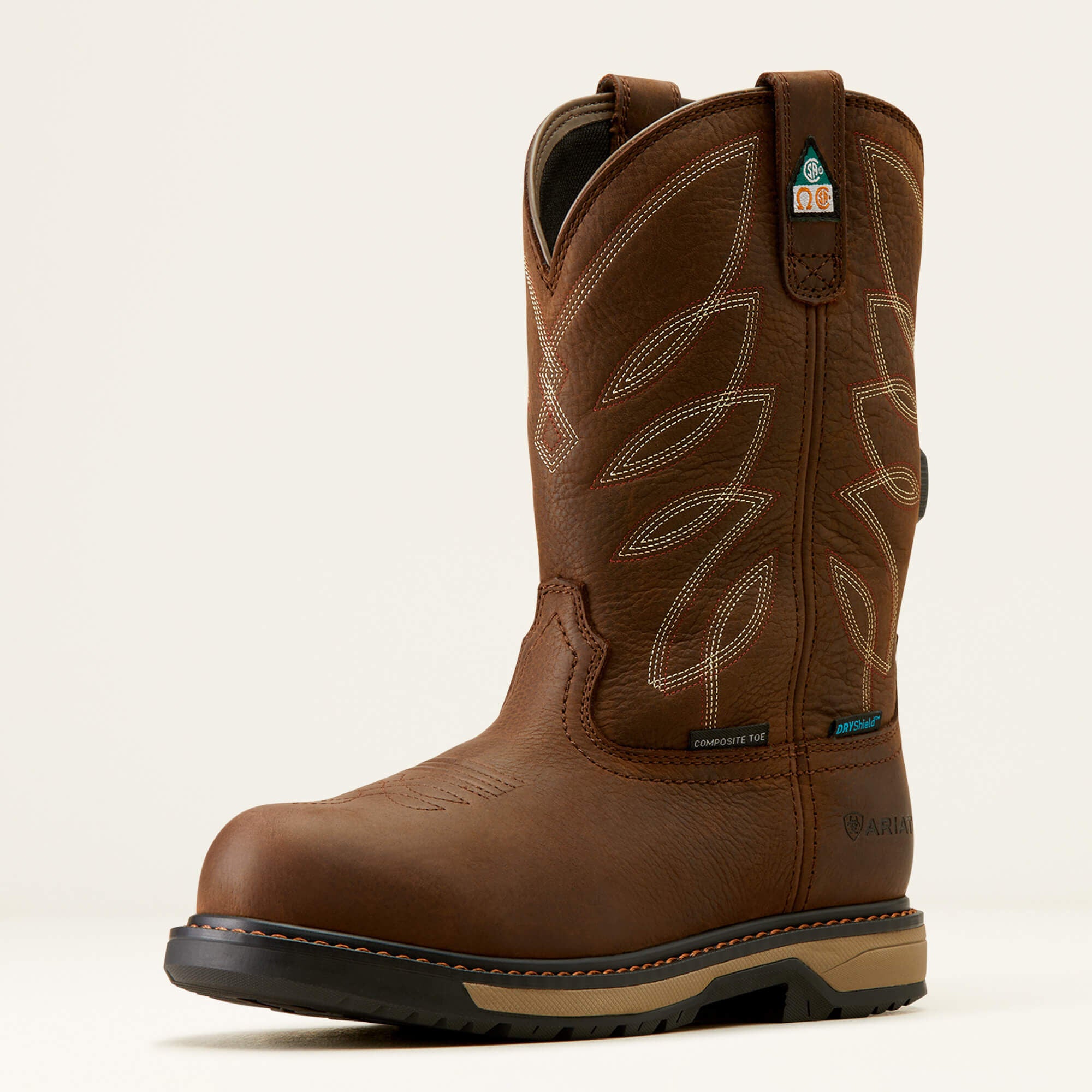 Ariat Riveter Pull-On BOA CSA Waterproof Composite Toe Work Boot Women