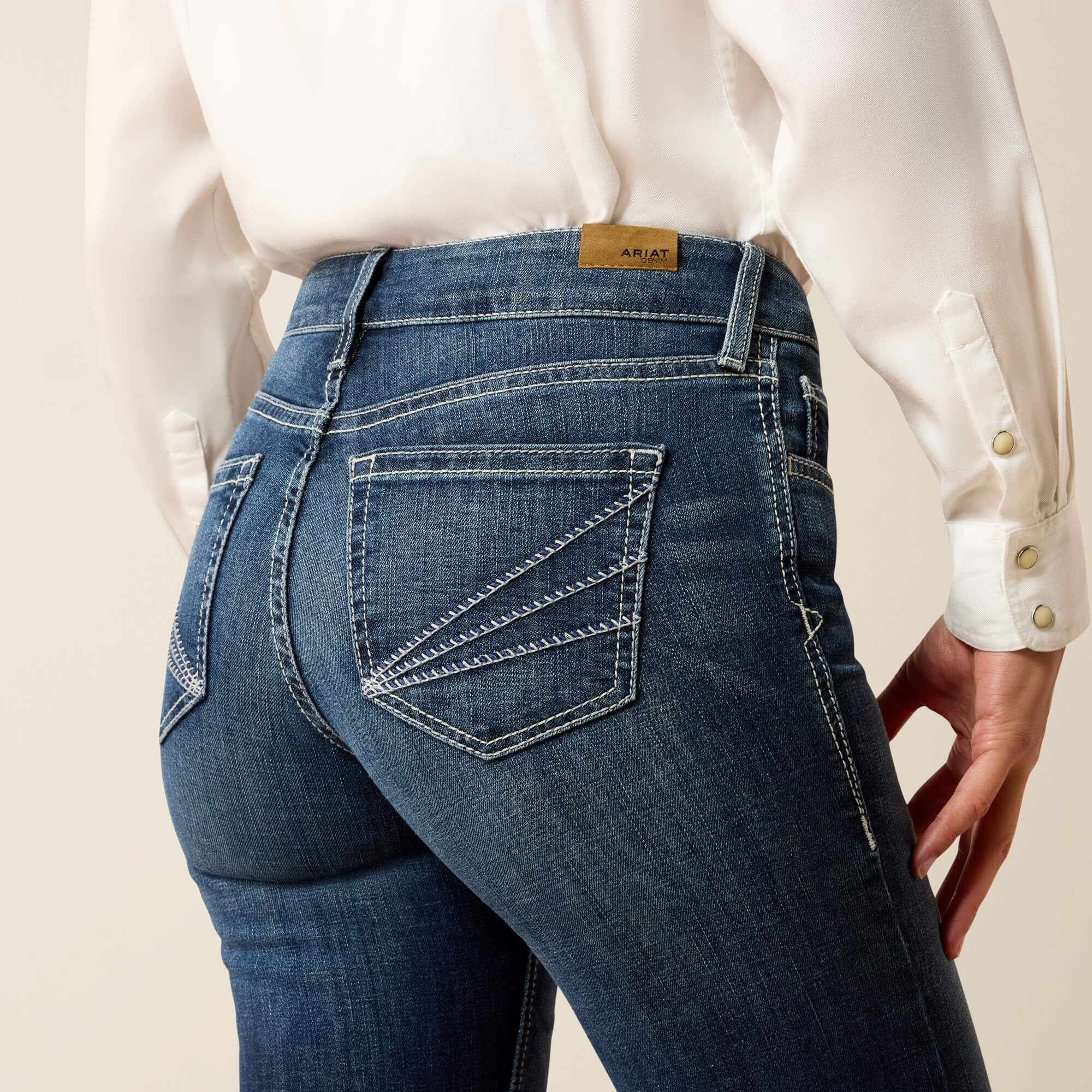 Ariat Trouser Perfect Rise Aisha Wide Leg Jean Women|Trends