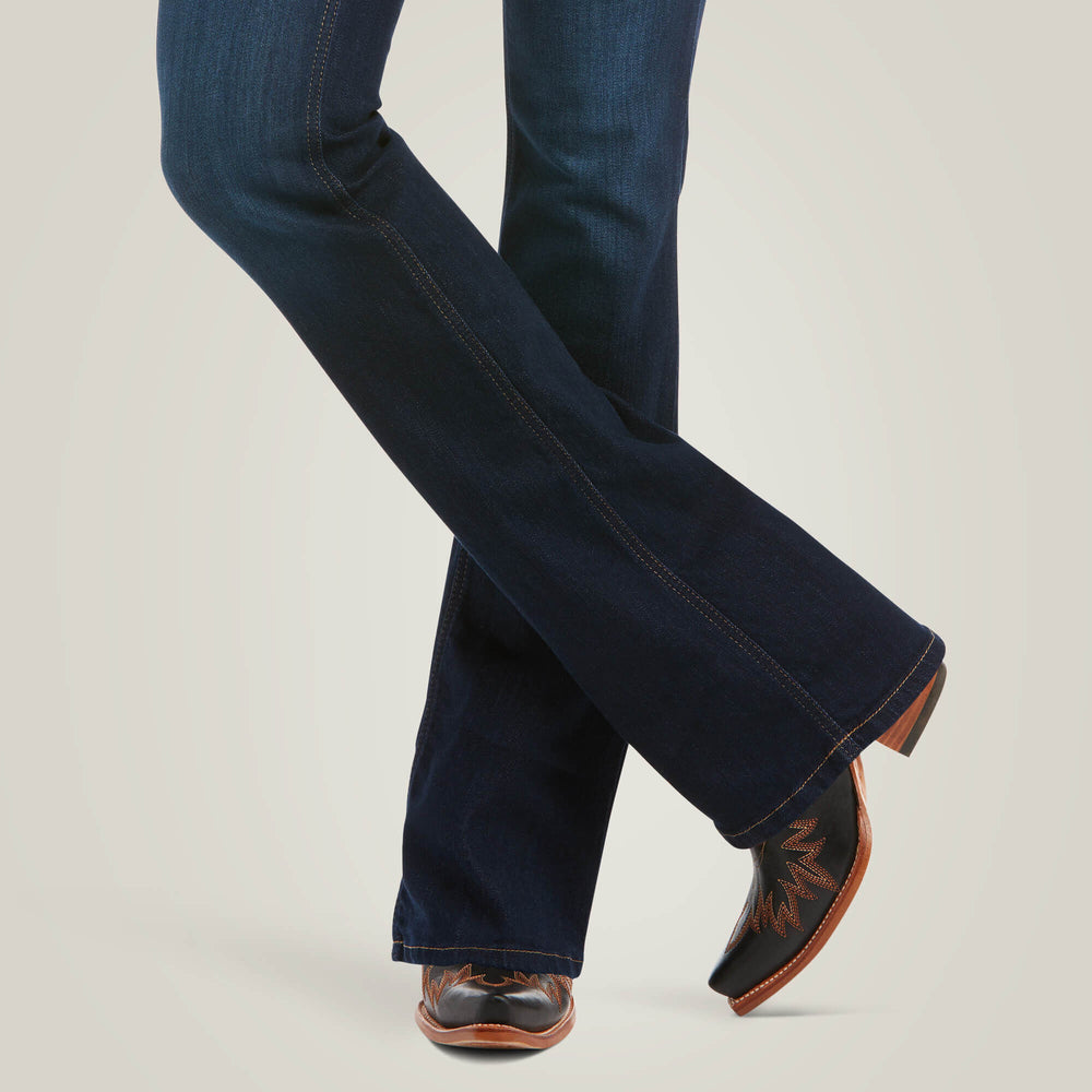 Ariat R.E.A.L. High Rise Ballary Boot Cut Jean Women|Trends