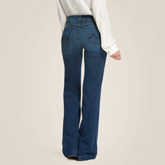 Ariat Trouser Mid Rise Stretch Kelsea Wide Leg Jean Women|Trends