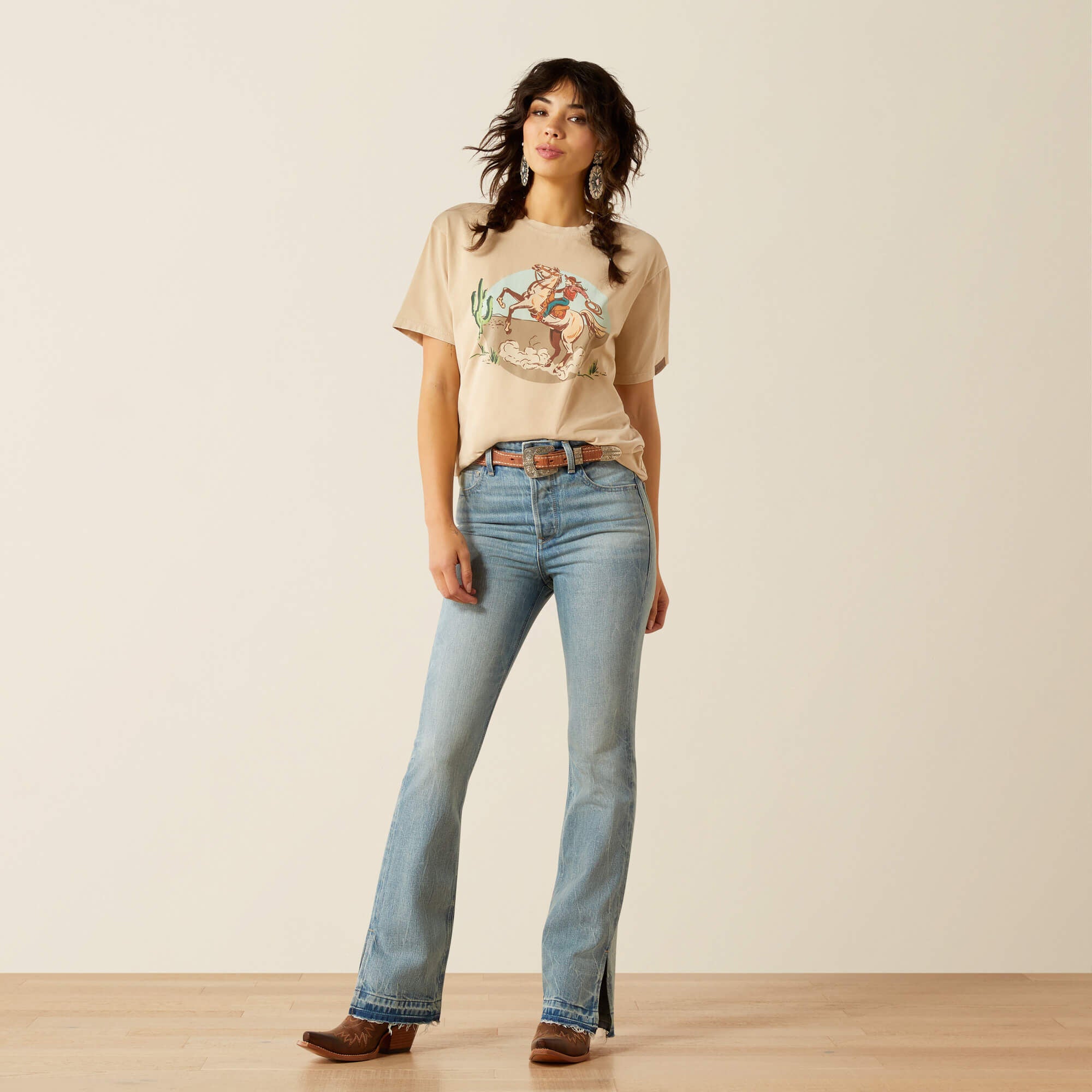 Ariat Ultra High Rise Tomboy Jazmine Boot Cut Jean Women|Trends