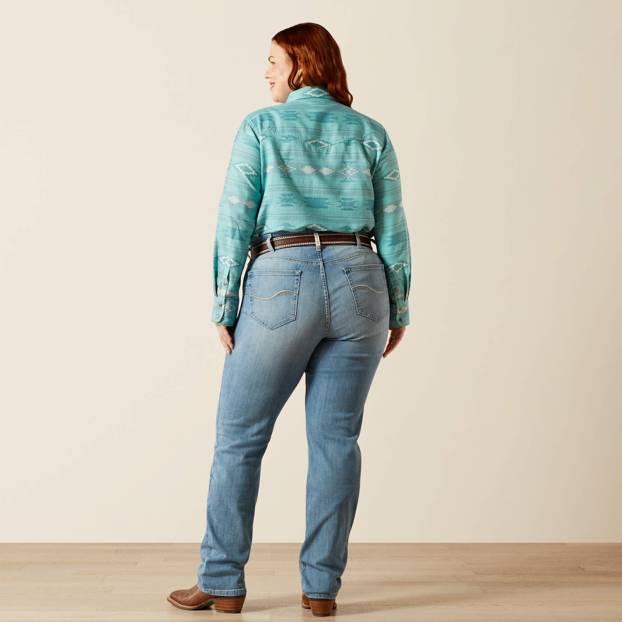 Ariat Mid Rise Alessia Straight Leg Jean Women