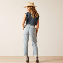 Ariat Ultra High Rise Tomboy Straight Jean Women|Trends