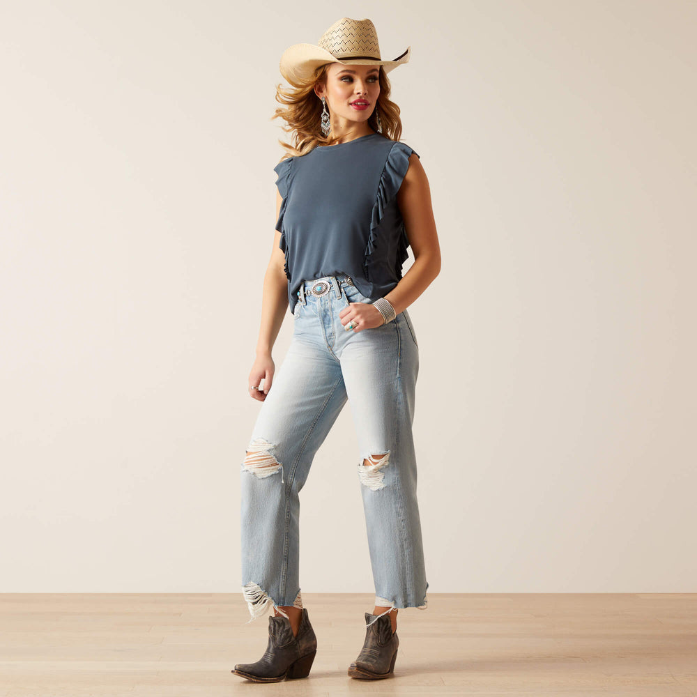 Ariat Ultra High Rise Tomboy Straight Jean Women|Trends